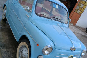 Fiat 600 epoca 1959 targa oro