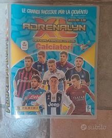 Album con card Adrenalyn calciatori 2018/2019