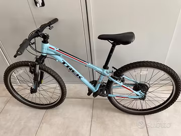 Trek silver Alpha mountain bike per bambino