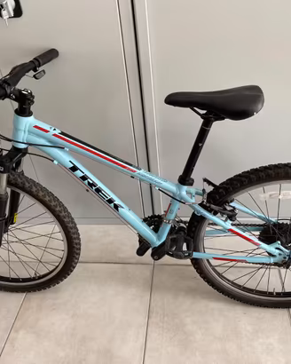 Trek silver Alpha mountain bike per bambino