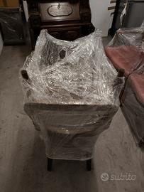 sedie stile inglese velluto