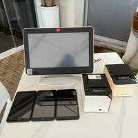 Cassa con stampanti