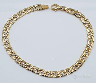 COD.1691.24 BRACCIALE ORO 18K 750 UOMO