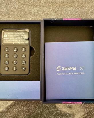 Safepal X1 Hardware Wallet come nuovo