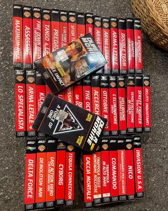 Lotto di 46 VHS - Collezione DURI A MORIRE