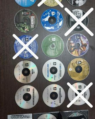 Giochi PS1 - Vasta selezione titoli (solo disco)