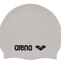 Cuffia Arena nuoto silicone bianca