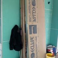 2 Porte filomuro battenti Eclisse