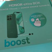 Smartphone NUOVO Honor x8 boost +Cuffie Earbuds X5