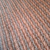 Coperta 100% lana ai ferri