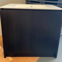Mobile lavabo bagno in legno