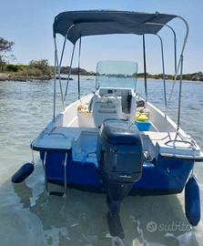 Barca 5 metri con motore Selva 40 cv