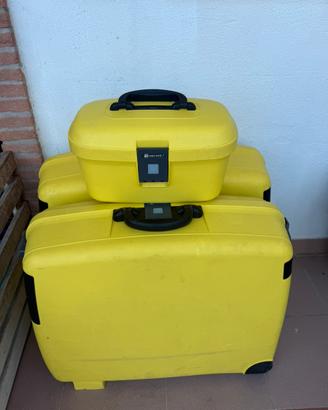 Set viaggio Vintage Delsey Giallo