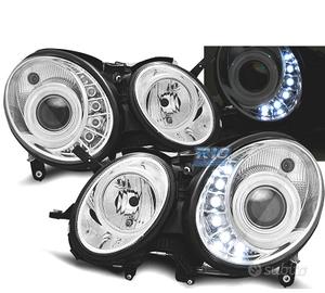 FARI MERCEDES W211 02-06 A LED CROMATI