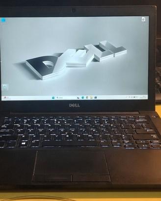 Notebook DELL Intel i7, 256Gb M.2, 8Gb RAM, 12,5''