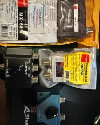 Commutatori d'antenna  e splitter