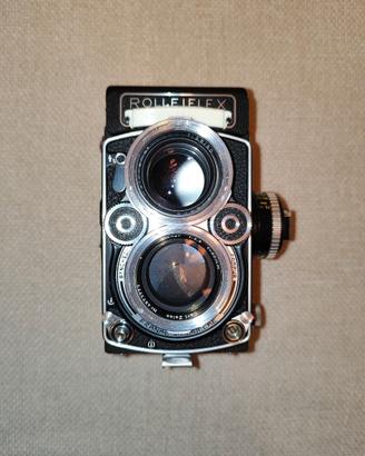 Rolleiflex 2.8F Tipo 3 Planar 80mm + Accessori