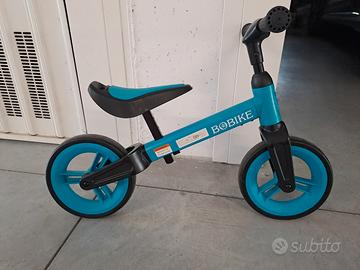 bici bambino da bilanciamento blu gobike
