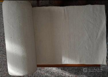 rotolo di tela tessuta a mano anni 40