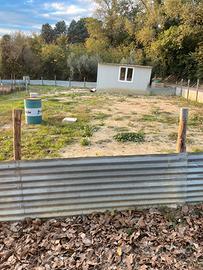 Lamiera zincata ondulata