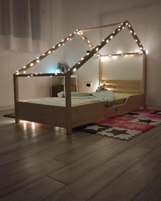 Lettino montessoriano per bambini