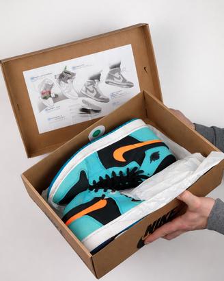 Nike Air Jordan 1 High Zoom CMFT 2 Bleached Aqua