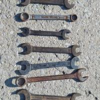 Set di 9 chiavi a forchetta varie misure