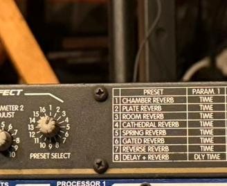 Peavey DeltaFex Digital Stereo Effects processor