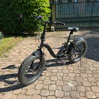 Bici bicicletta pieghevole fat bike