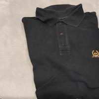 polo Christian Dior nera vintage XL