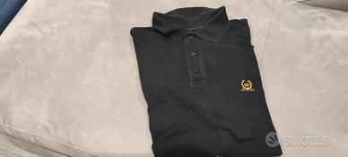 polo Christian Dior nera vintage XL