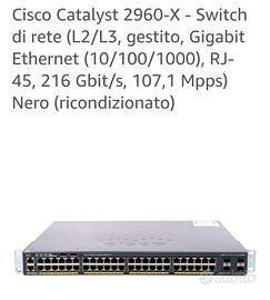 Cisco switch 48 porte 