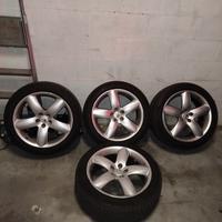 CERCHI 18" + GOMME 2025 4S 235/45/18 PEUGEOT 407
