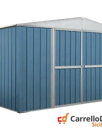 Box in lamiera di Acciaio 360x260cm 9mq blu