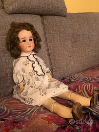 Bambola antica tedesca Teodor Recknagel 1907