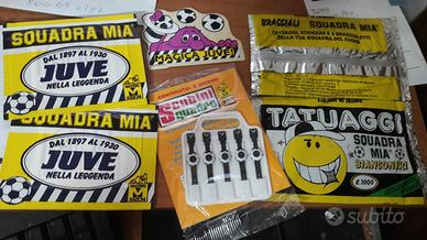Lotto Juventus Figurine gadget  Tatuaggi  adesivi