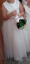 Abito damigella comunione