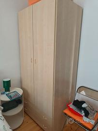 Armadio acero 90x60x200