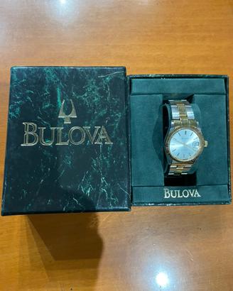 Bulova orologio acciaio e oro
