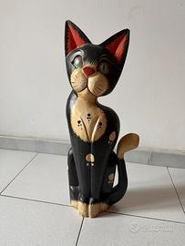 Gatto in legno