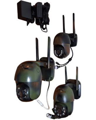 TELECAMERE IP WIFI 5 MPX 360° MIMETICHE 12V