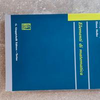 Libro elementi di matematica  nuovo