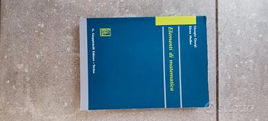 Libro elementi di matematica  nuovo