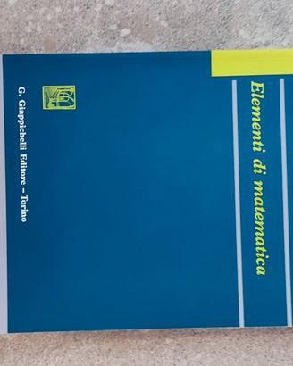 Libro elementi di matematica  nuovo