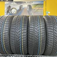 4 Gomme 225/45R18 95V Pirelli invernali 95%residui