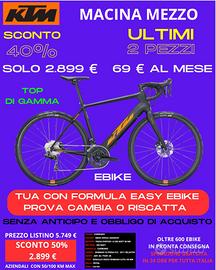 Ebike da corsa Ktm Macina Mezzo