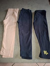 Set 3 pezzi leggings bambina 98cm Fagottino, Brums