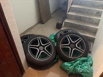Cerchi + gomme Mercedes AMG W177 originali 225/45