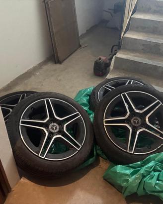 Cerchi + gomme Mercedes AMG W177 originali 225/45