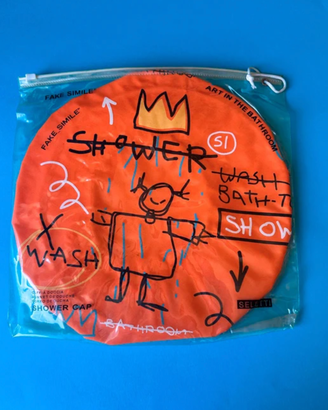 Cuffia Doccia "Seletti Art  Bathroom" Basquiat
